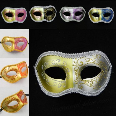Венецианская маска для маскарада цвета микс